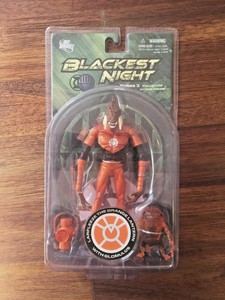 DC Direct Blackest Night series 3 Orange Lantern Larfleeze Action Figure