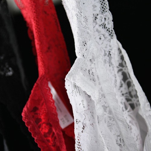 Männer Spitzenhöschen Unterwäsche Sexy Slips Dessous Höschen G-String T-Back 🔥 - Photo 5/24