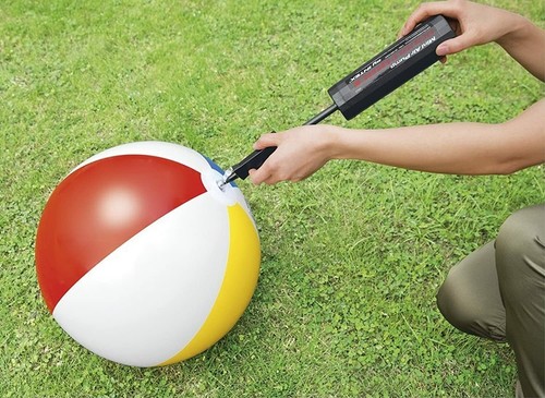 Intex 69613 Double Quick Mini Hand Pumpe 29 cm Aufblasen Luftmatratzen Luft Ball - Bild 42 von 50
