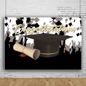 graduation background props backdrop congratulations shoot studio