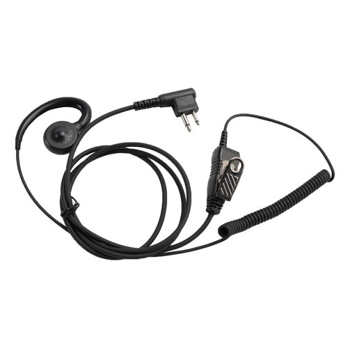 M-018 Piccolo PTT-B6 Auricolare con gancio curvo per GP2000 CP88 SP10 EP450 H7 - Zdjęcie 2 z 12
