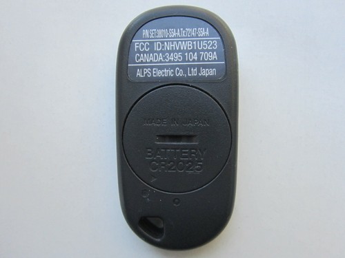OEM HONDA CIVIC PILOT KEYLESS REMOTE KEY FOB ALARM TRANSMITTER NHVWB1U523 - Picture 2 of 3