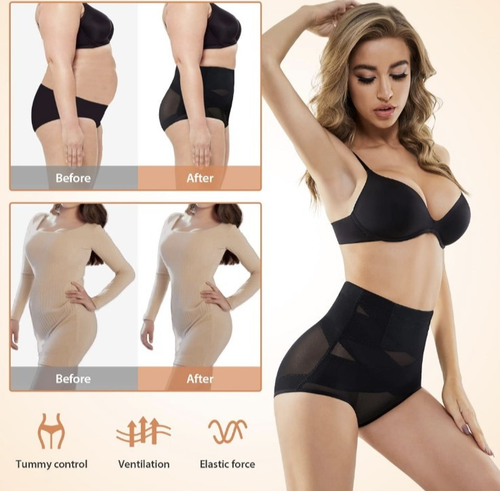 1 Knicker Women's Shape wear Underpants, Tummy Control Panty Girdle, High Waist - Picture 5 of 6