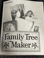 Broderbund Family Tree Maker Version 7.0 User Manual Book Only NO CD