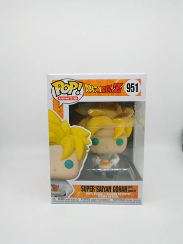 Figura Vinilo Funko Pop Super Saiyan Gohan con Fideos Dragonball Z 951 Son Gohan