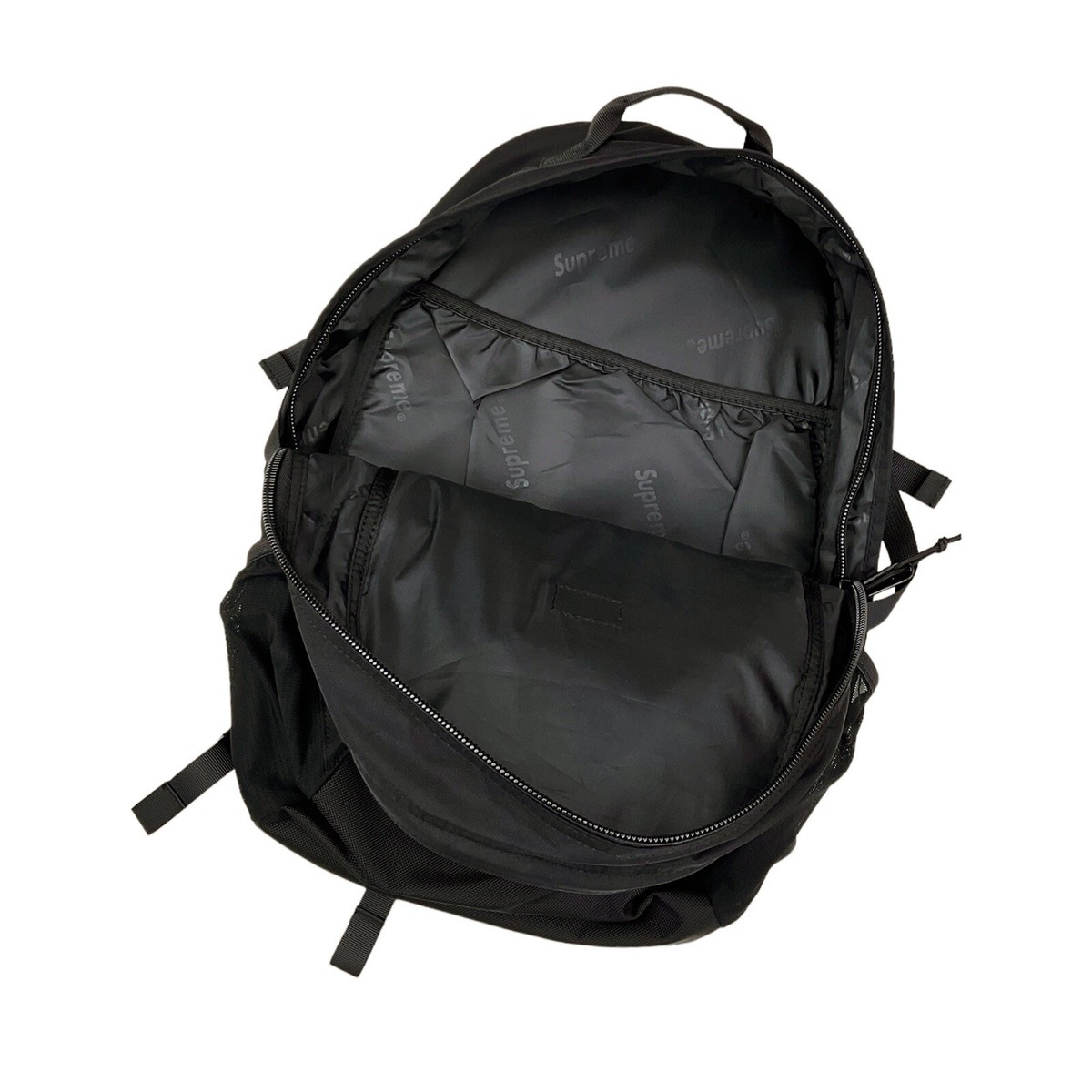 Supreme FW22 Box Backpack Black | eBay