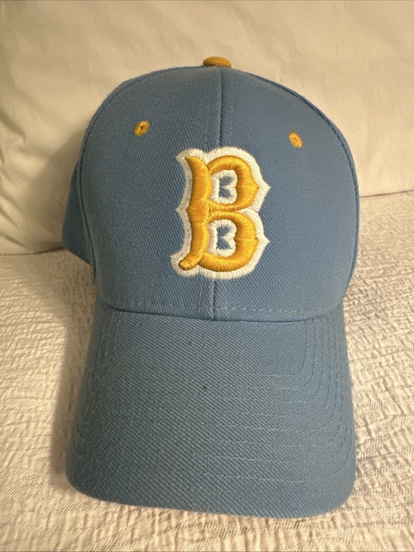 Official UCLA Bruins Logo Zephyr NCAA Fitted Cap Hat - Blue/Yellow - Size 7 1/4