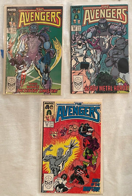 The Avengers #288, 289, 290 **3 COMIC LOT 1ST APP. HEAVY METAL** MARVEL -1987