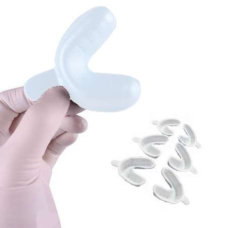 Gelato Disposable Foam Single Arch Fluoride Tray, Large Size, 100 Pack