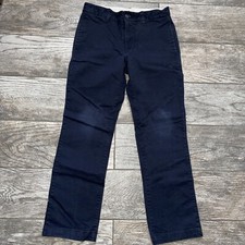 Gap Pants Size 10 Black Straight Leg Chino Slacks