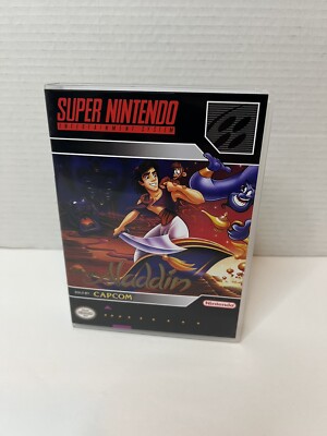 Disney's Aladdin (Super Nintendo SNES, 1993) CIB - Tested