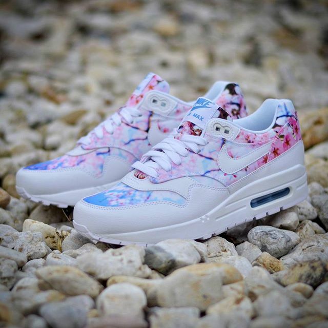Size 8.5 - Nike Air Max 1 Print Cherry Blossom for sale online | eBay
