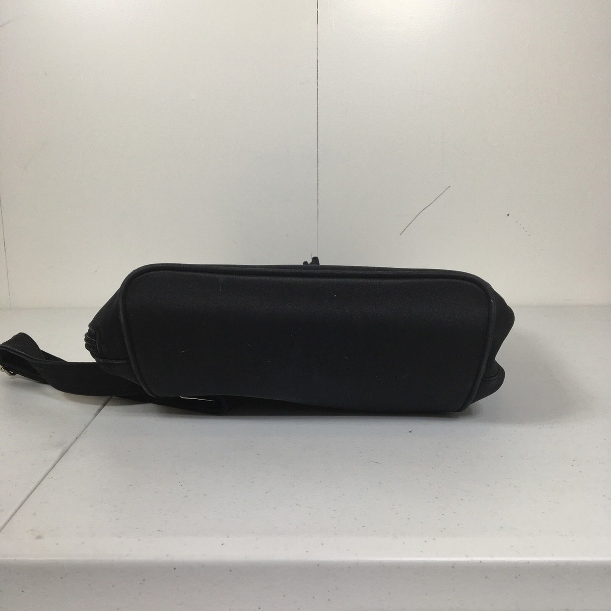 dkny nylon mini backpack early 2000s Vintage Y2K 90s DKNY Black Mini Backpack Purse nylon vinyl Logo Donna Karan