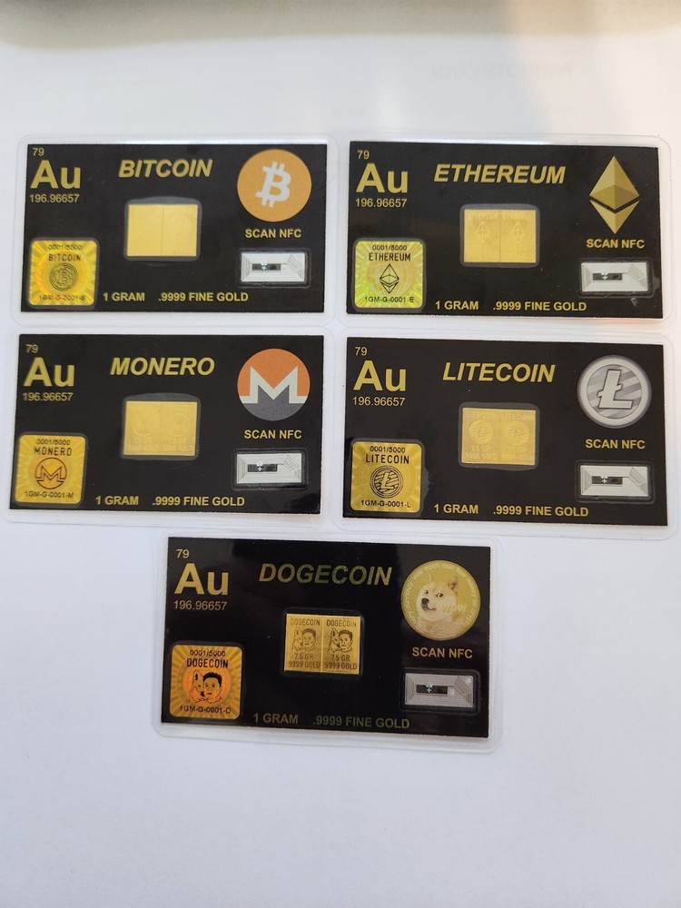 Decentralized Gold Snap Bars Gold Bullion Precious Metal .9999 Gold Pure Gold