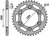 Pignon arrière 1027 37 C45 usiné pour moto Ducati 900 SS et Strada