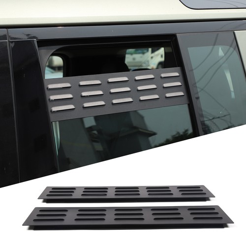 For Land Rover Defender 110 130 2020-23 Rear Window Glass Louvers Cover Trim 2PC - Picture 17 of 18