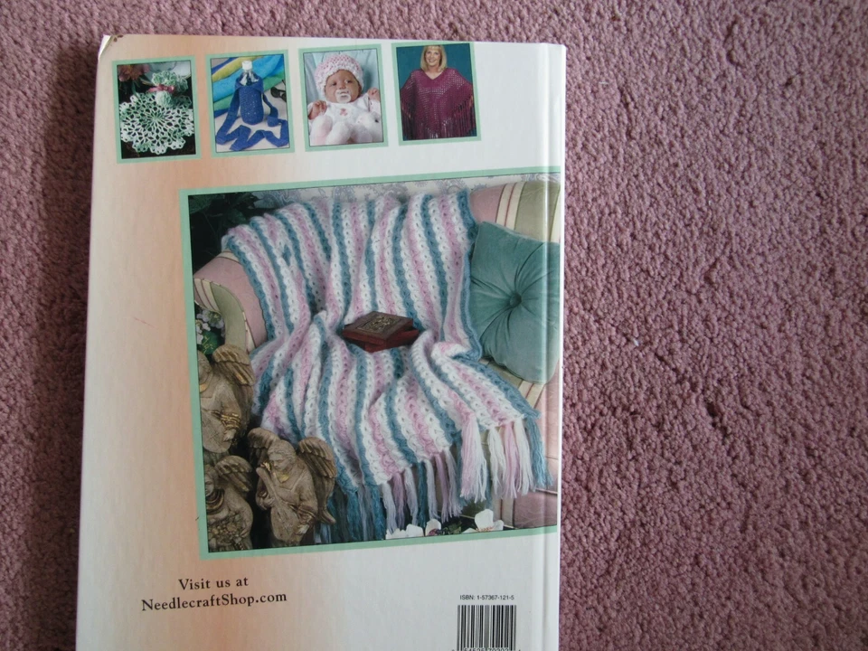 Crochet in a Day by The Needle Shop Book New ,Frist Print 2001.160 Pages. - Image 2 of 4
