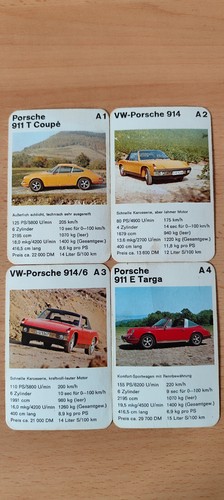 Sehr tolles Quartett Sportwagen Test _ ASS _ Nr. 3262 _ von 1971 _ anschauen - Bild 2 von 16