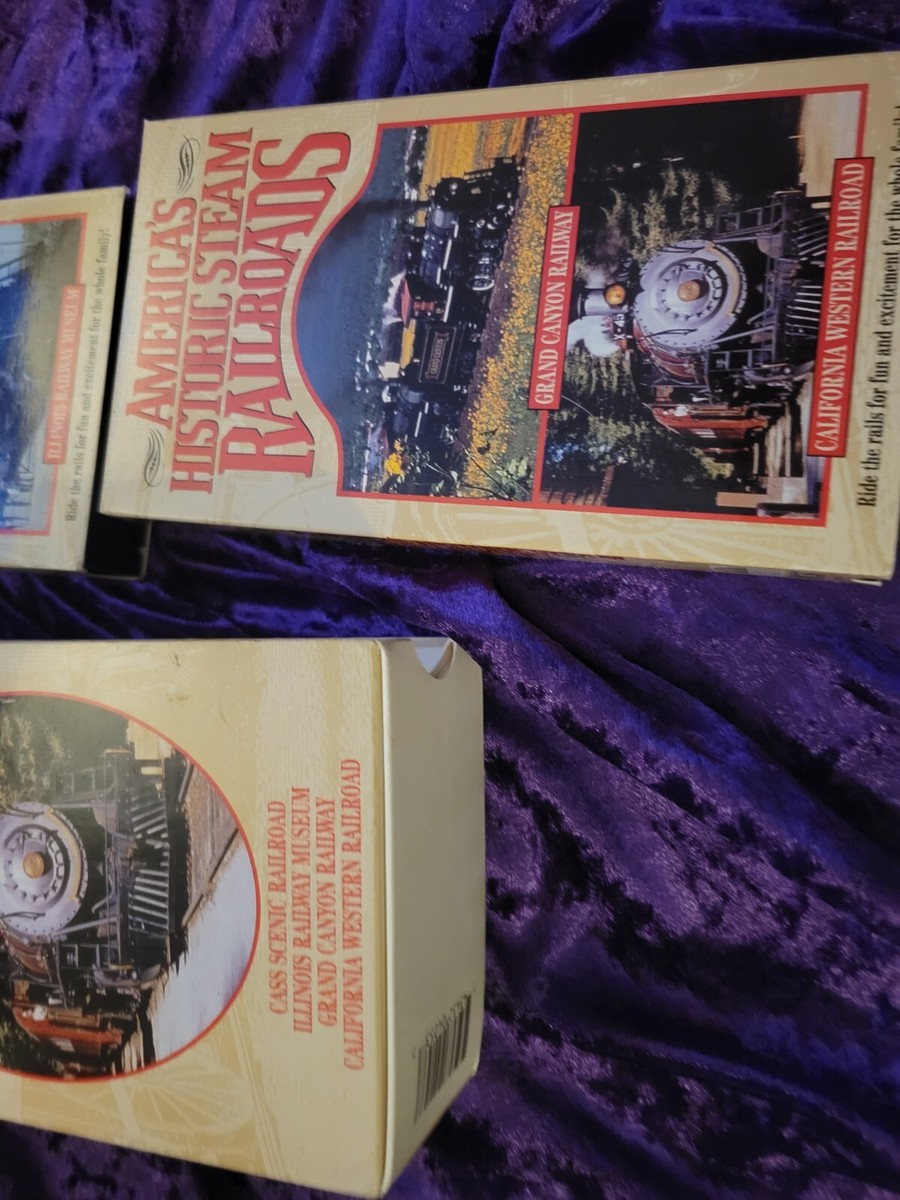Americas Historic Steam Railroads: Series Two (VHS, 1999, 2