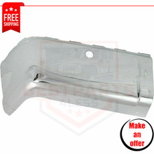 Rear Lh Bumper End Cap Wsensor Holes For 2007-2014 Chevy Silverado Gmc Sierra