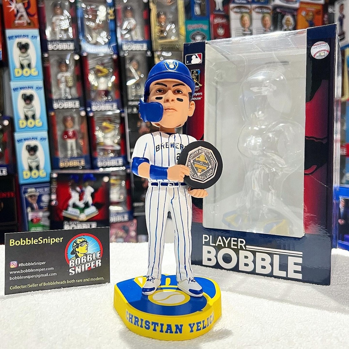 セール！MLB ボブルヘッド C・イエリッチ/ミルウォーキー・ブルワーズ セール！MLB ボブルヘッド C・イエリッチ/ミルウォーキー