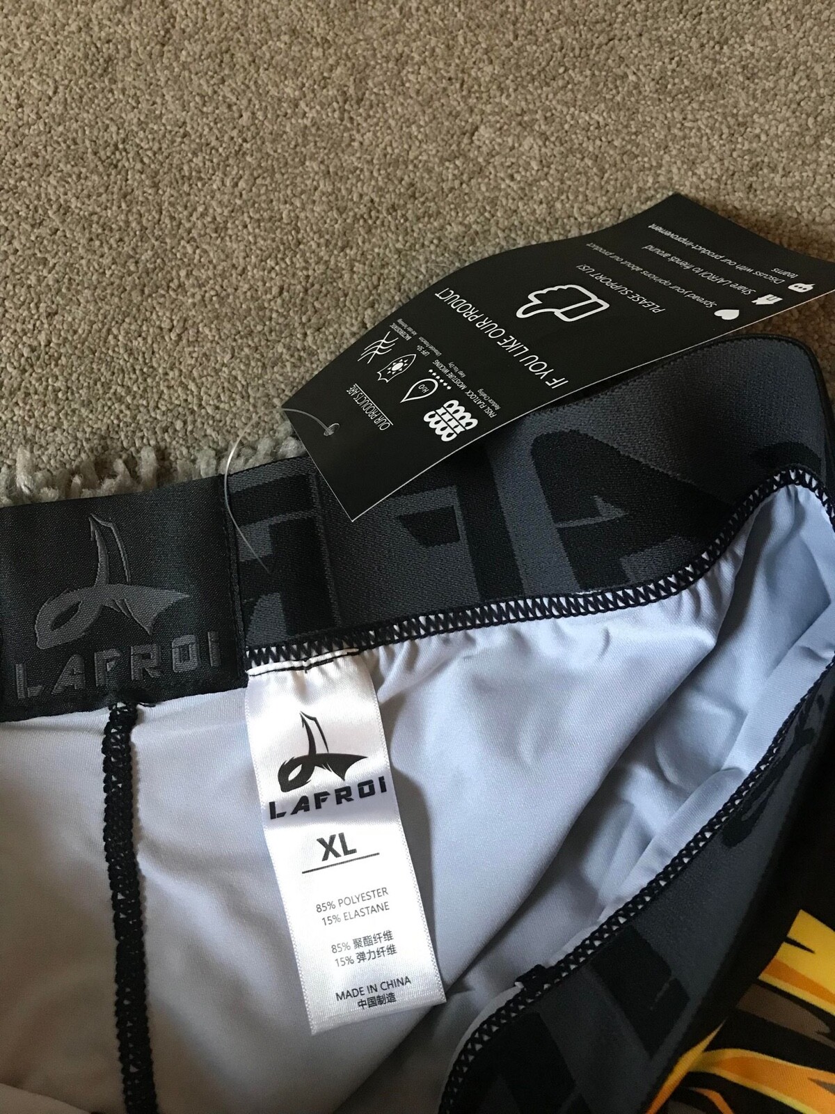 BUNDLE of 2 LAFROI Men's Quick Dry Cool Tights Leggings Size XL CHARITY (RS) eBay