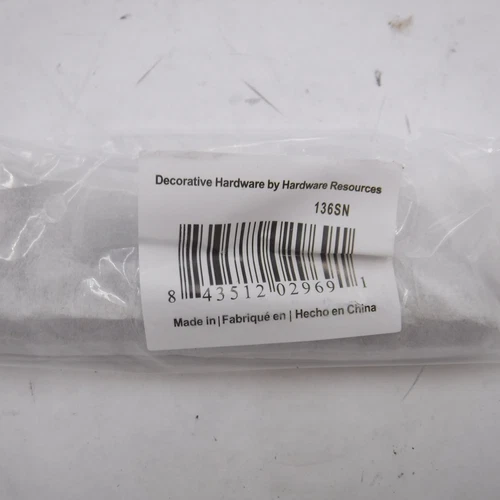 10 Pack Elements Naples Cabinet Pulls Satin Nickel 3" C-C 5-3/8" OAL 136SN - Picture 3 of 4