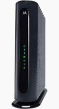 Motorola MG7540 Cable Modem Plus Wi Fi Router Black In Box 16x4 AC1600