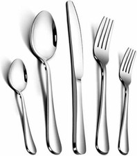 Spoons Set soup spoons Stainless Steel Tea Spoons and forks 4,6,8,12 pack