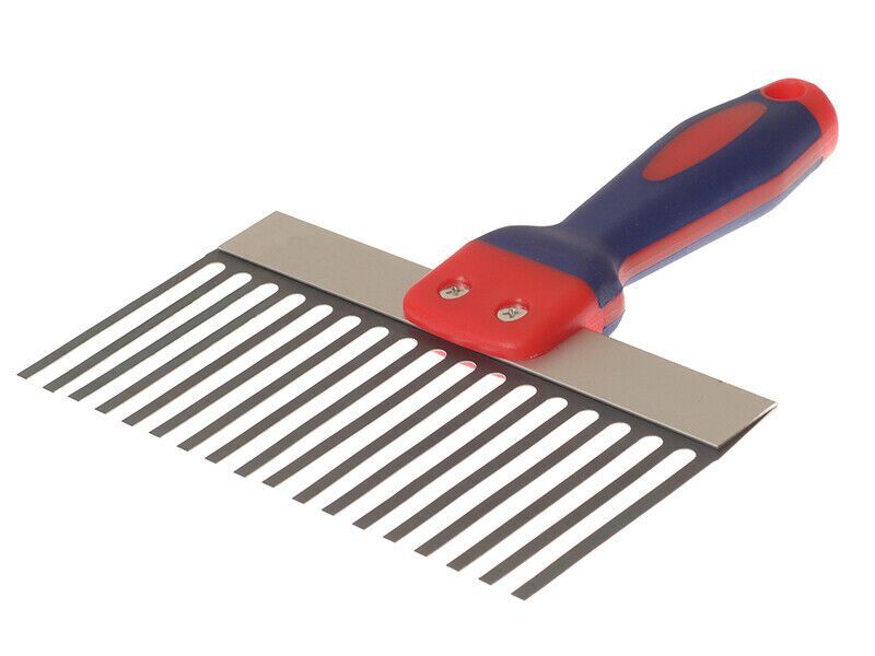 250mm Plaster Scarifier Plasterers Plastering Soft Grip Strong & Flexible RST