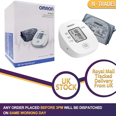 Omron M2BASIC HEM-7121J-E Upper Arm Blood PressureMonitor  IntelliSenseTechnology UK