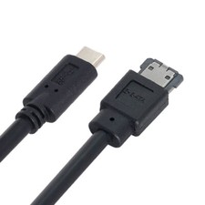 CY Type-C to Power Over eSATA DC5V Adapter USB3.0 to HDD/SSD/ODD eSATAp