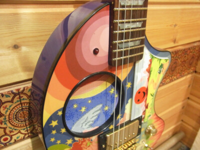 Fernandes美品さん専用 USED】Fernandes Zo-3 Art Rock Sunshine Love Guitar built in