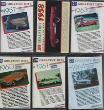 20 Greatest Hits Cassettes Collection 1957-1958-1960-1961-1963-1964