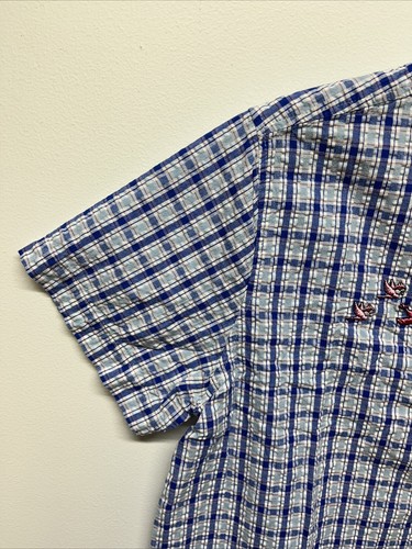 Vintage Disney Winnie The Pooh Eeyore And The Birds Plaid Shirt Embroidered - Picture 11 of 14