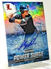 2021 Panini Prizm Draft Picks Baseball Power Surge Holo Auto RC Henry Davis 