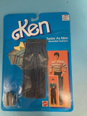 Ken Twice As Nice Reversable Fashions 2309 New In The Package