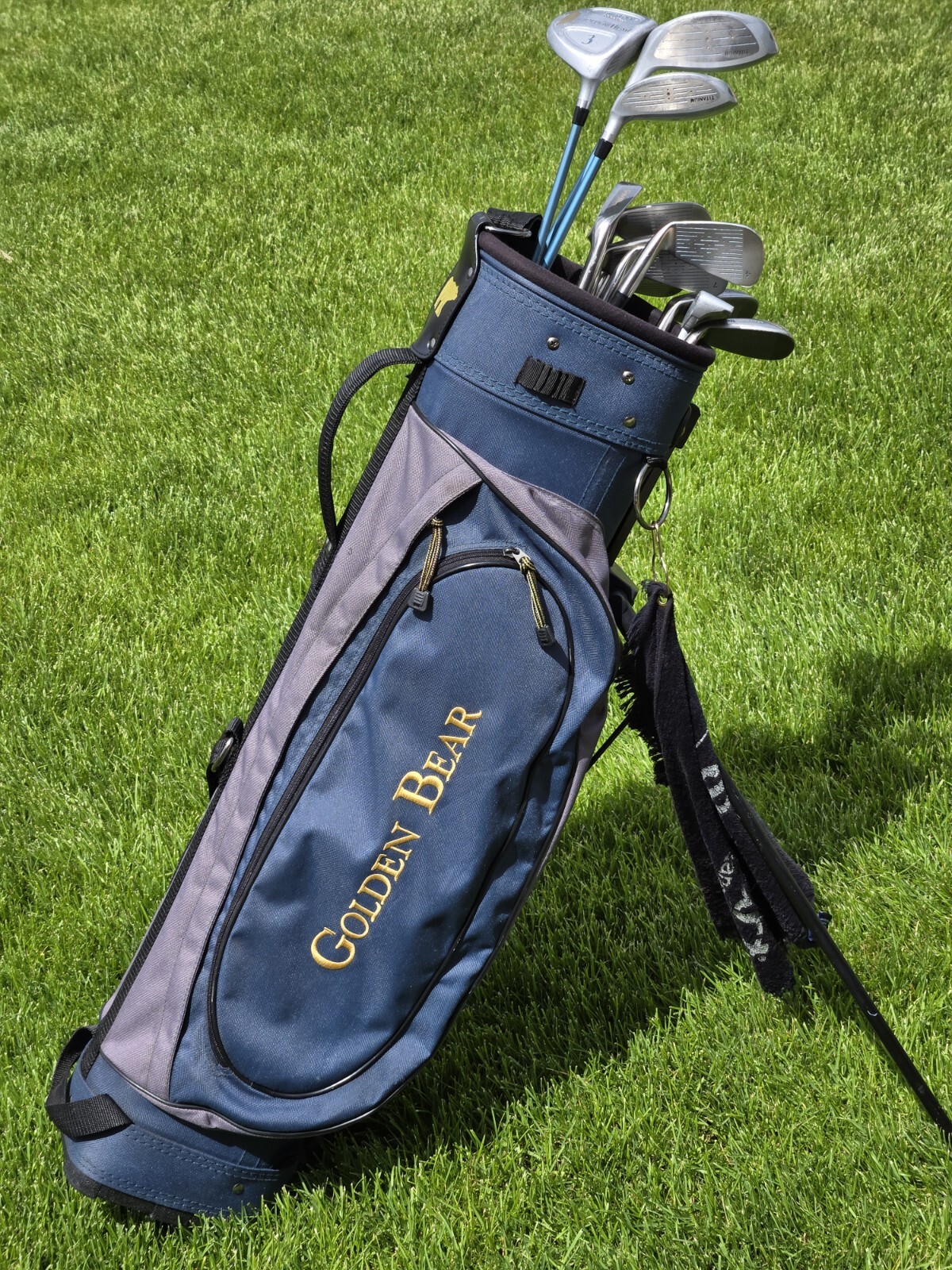 Golden Bear Ladies Golf Club Set Optiflex Clubs RH 12 Clubs and Bag