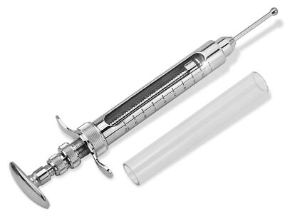 Futterspritze Pinkie Press Metallspritze Pinky Press Pinkie Pump Zwangsfütterung