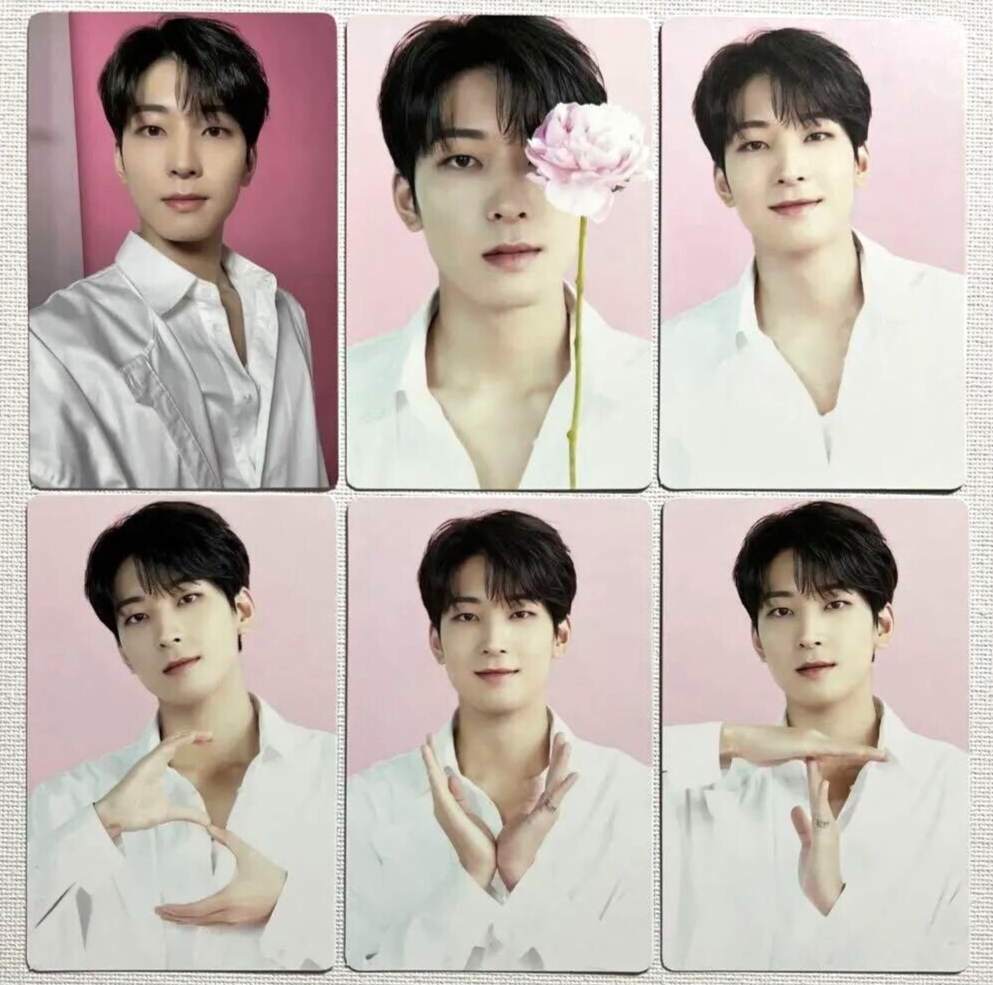SEVENTEEN Cafe in Seoul 2023 Wonwoo 6 Photocards Photo Card SEVENTEEN Cafe in Seoul 2023 Wonwoo 6 Photocards Photo Card