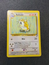 Pokémon TCG Raticate Base Set 2 58/130 Regular Unlimited Uncommon