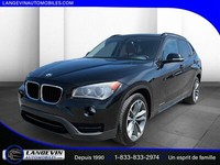 2014 BMW X1 AWD /CUIR ROUGE/TOIT PANO