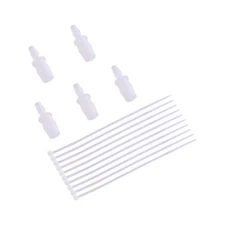 5PCS 1/2" to 1/4" Hose Barb Reducer Pipe Fittings Adapter Plastic Joint Fitting