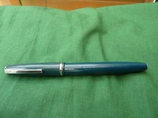 VINTAGE PLATIGNUM "REGAL" FOUNTAIN PEN - GREEN, M NIB