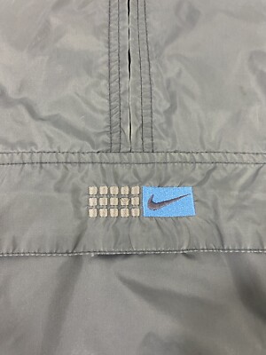 Vintage Y2K 2000's Nike Hex Nylon Paneled Half Zip Pullover