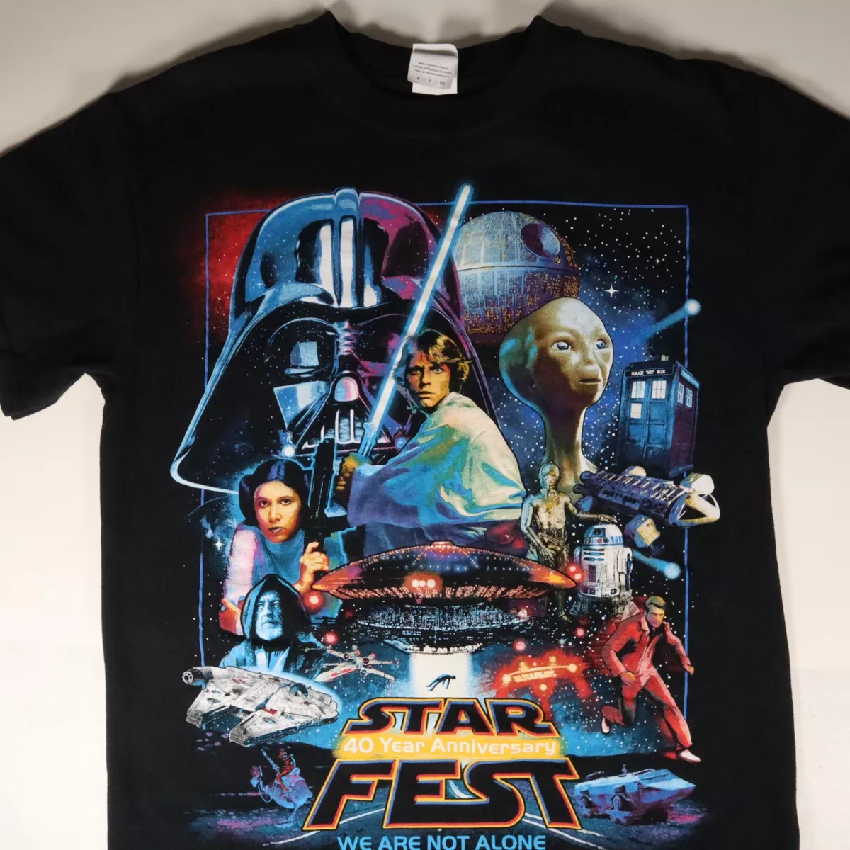 Dr who star top wars t shirt