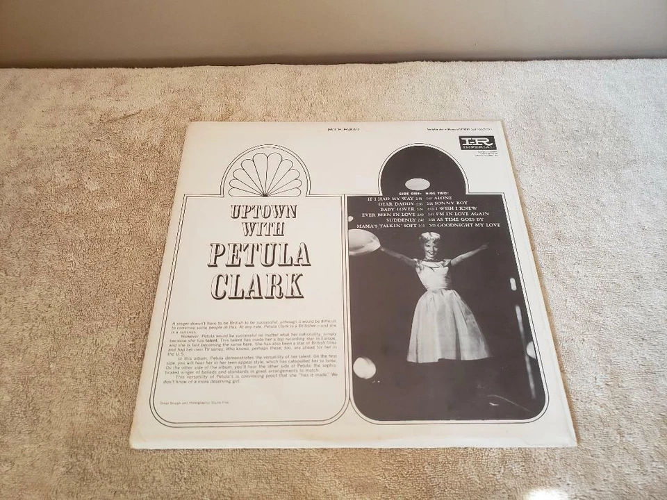 PETULA CLARK ~ UPTOWN WITH PETULA CLARK ~ 1965 ~ LP ~ EX - Image 3 of 4