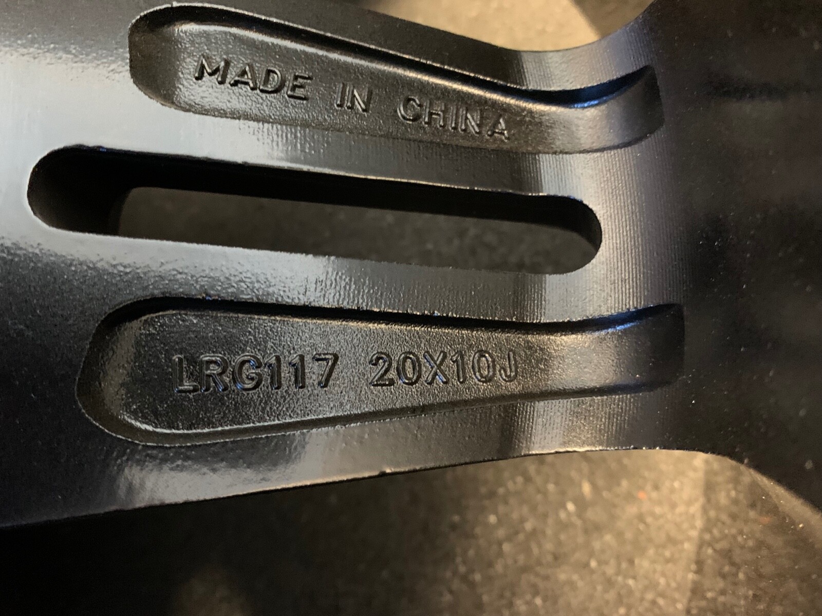 Large Rim Group LRG 117 Burst Series Wheel Rim + Cap 20x10" 6x135 5"BS