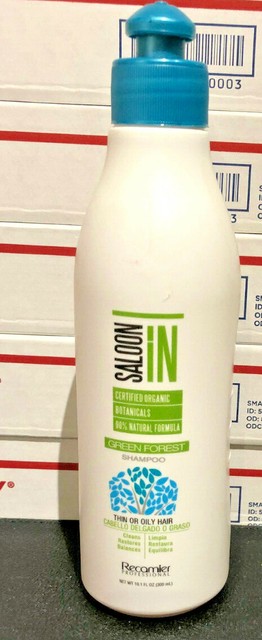 Saloon In Green Forest Shampoo For Thin Or Oily Hair 33 Oz For