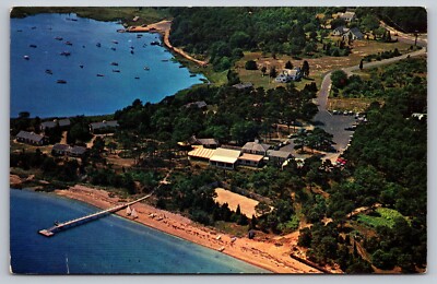 Wequassett Inn on Pleasant Bay East Harwich Cape Cod Massachusetts postcard (A3)